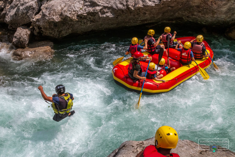 photo raft rafting verdon